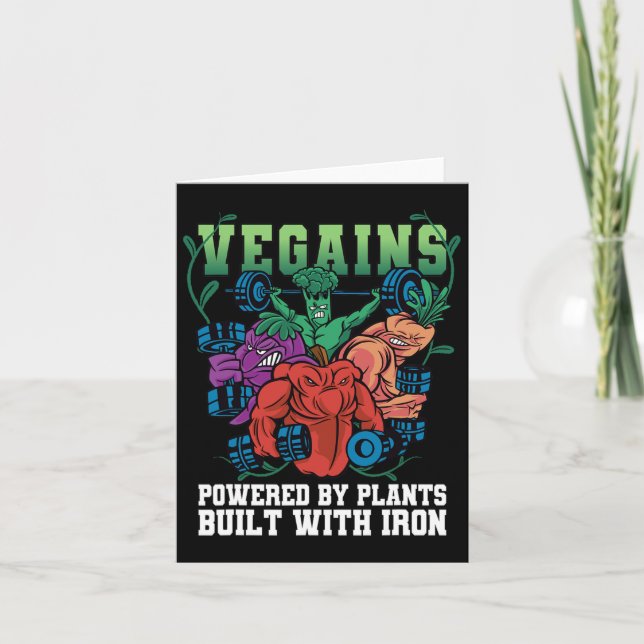 Vegains Powered Kort (Framsida)