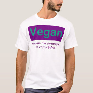 Vegan 2 sid skjortan. t-shirt