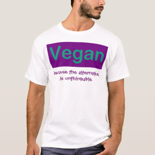 Vegan 2 sid skjortan. tee
