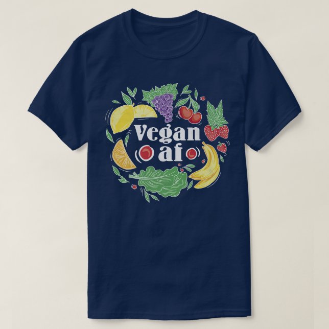 Vegan AF T Shirt (Design framsida)