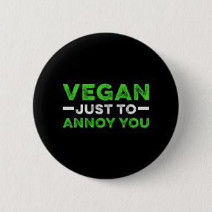 Vegan Animal Högers Vegetarian Liberation Bio Gift Knapp