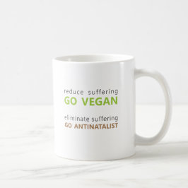 vegan/antinatalistmugg kaffemugg