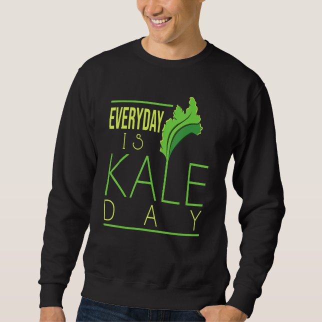 Vegan Apparel Plants Tofu Vegetables 42 Lång Ärmad Tröja (Framsida)