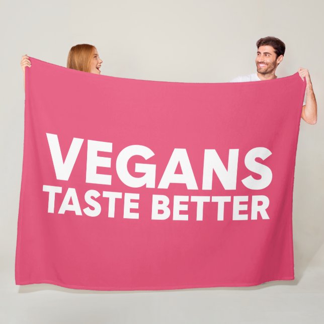 Vegan Appeal Fleecefilt (På plats)