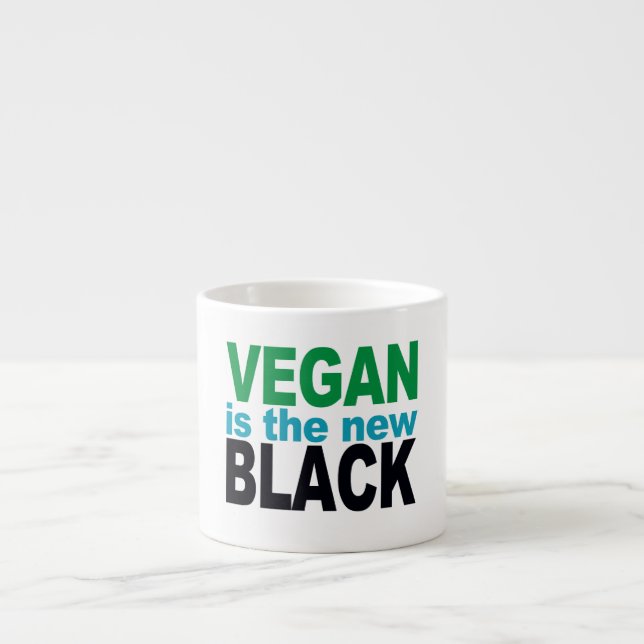 Vegan är New Black Espressomugg (Framsidan)