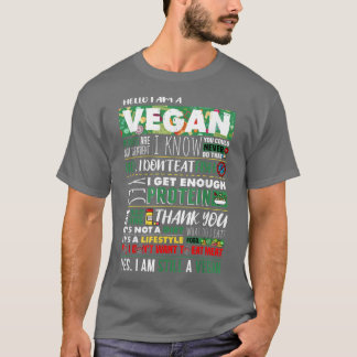 Vegan Athlete Vegetable Veggies Lover Plant Based T Shirt