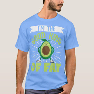 Vegan Avocado jag är Bra Sällan Tjock Vegetarian T Shirt