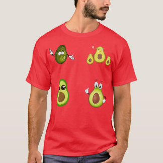 Vegan avocadoholics veg t shirt