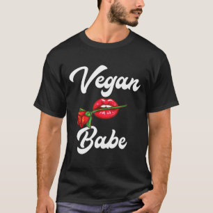 Vegan Babe Animal Högers Protection Plant-Lo T Shirt