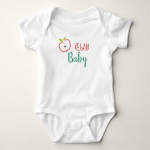 Vegan Baby Söt Äpple