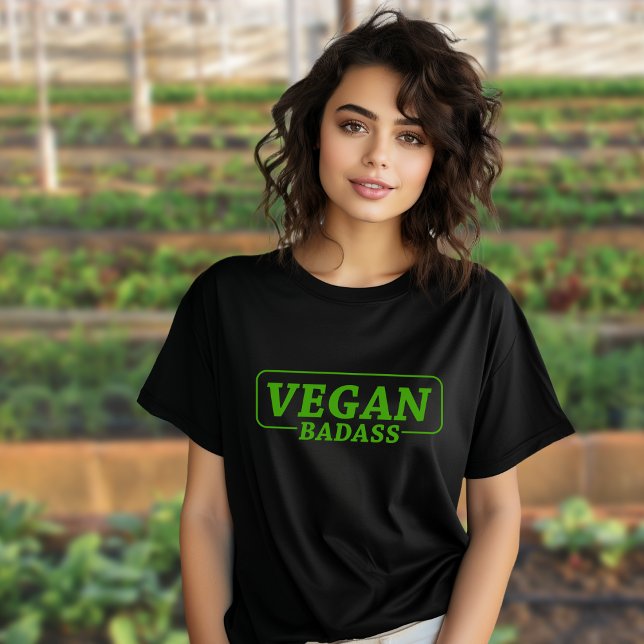 Vegan Badass, Activism T Shirt (Skapare uppladdad)