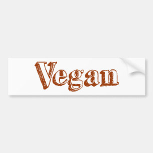 Vegan Bildekal
