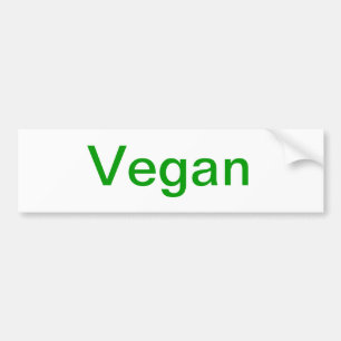 Vegan Bildekal