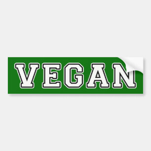 Vegan Bildekal