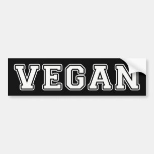 Vegan Bildekal