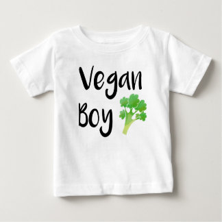 "Vegan Boy" broccoli baby-skjorta T-shirt