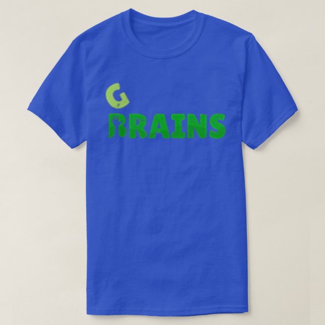 Vegan Brain och Grain Veggies kärlek Vegetarian 14 T Shirt (Design framsida)
