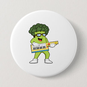Vegan Broccoli på Music med Guitar Knapp