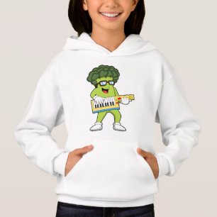 Vegan Broccoli på Music med Guitar T Shirt