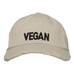 Vegan Broderad Keps