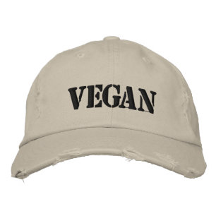 Vegan Broderad Keps