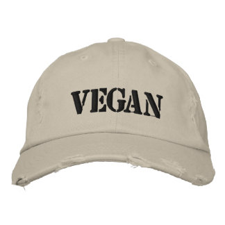 Vegan Broderad Keps