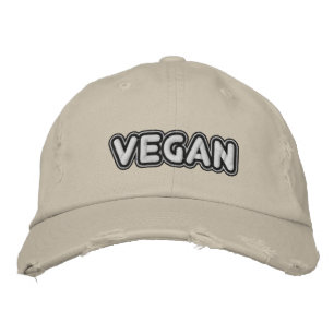 Vegan Broderad Keps