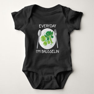 Vegan Brussel Sprouts Plant Älskare Veganism Veggi T Shirt