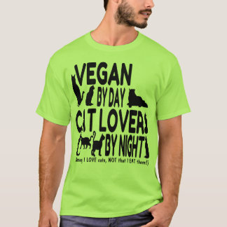Vegan Cat Lover Humor Tröja