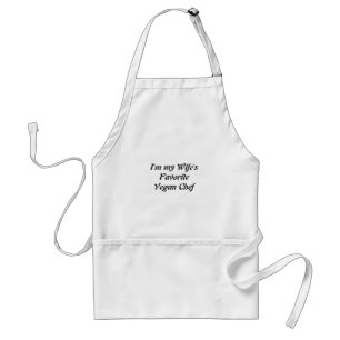 Vegan Chef Kitchen Apron Förkläde