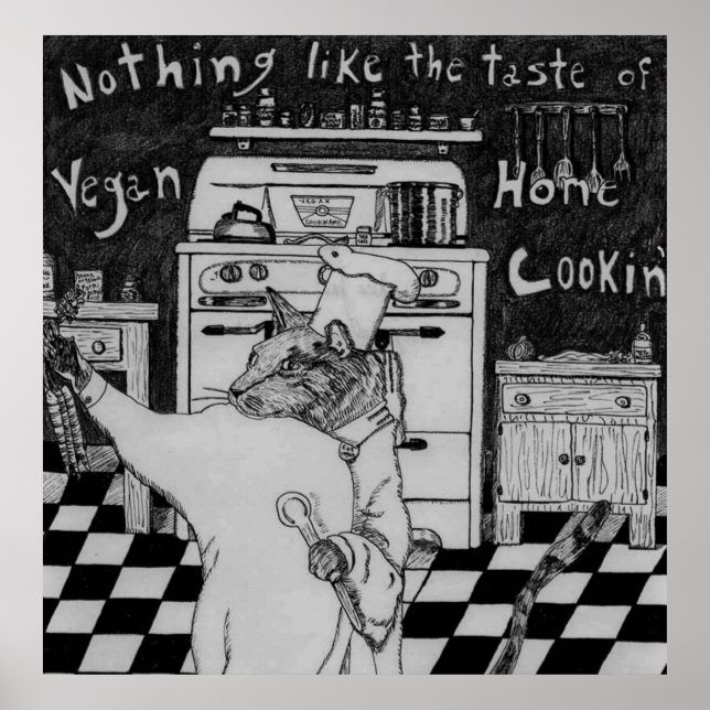 Vegan Chef Maurice Poster (Framsidan)