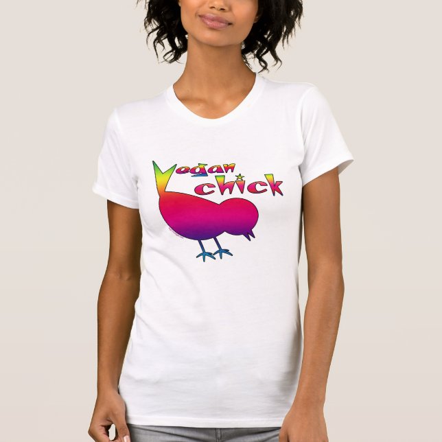 Vegan Chick Tee (Framsida)