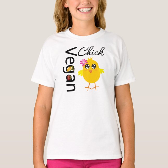 Vegan Chick Tröja (Framsida)