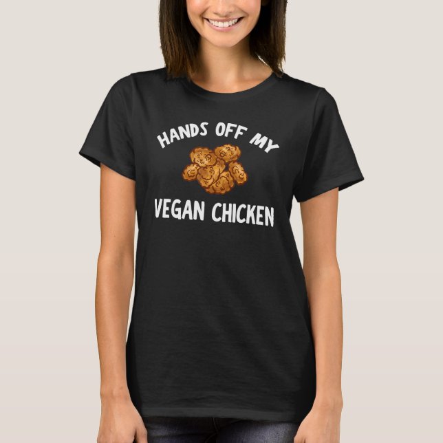 Vegan Chicken Apparel Fantastisk Vegans Design T Shirt (Framsida)