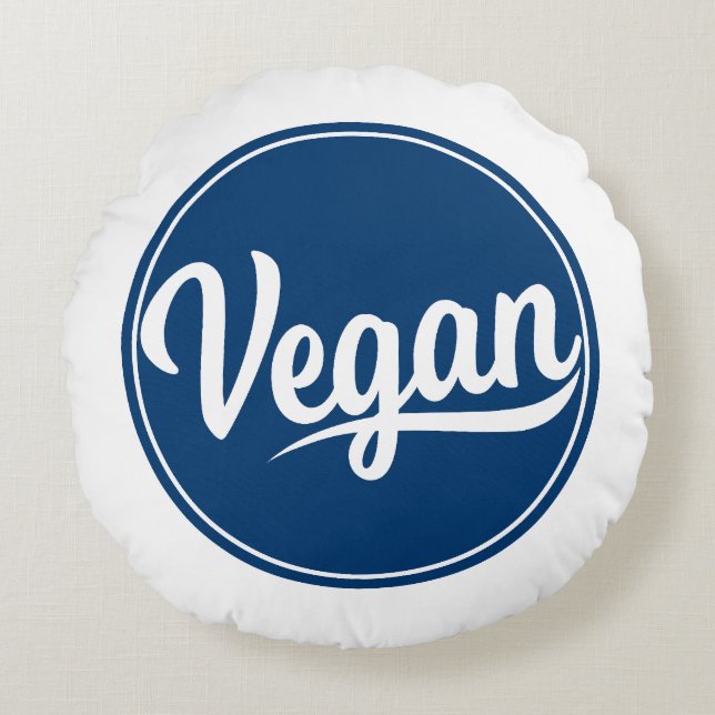 Vegan Circle Dekorativ kudde (Framsidan)