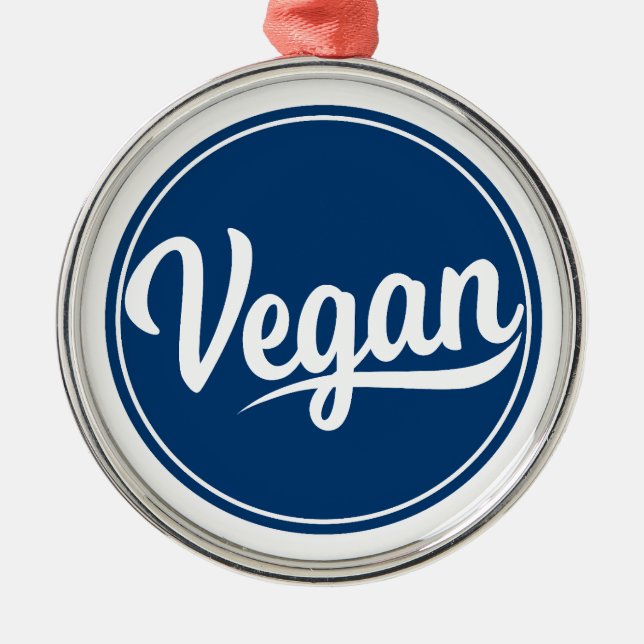 Vegan Circle Julgransprydnad Metall (Framsidan)