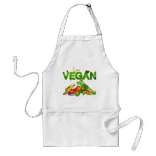 Vegan Cooking Apron Förkläde