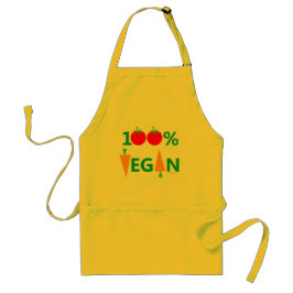 Vegan Cooking Cute Humous Apron Förkläde