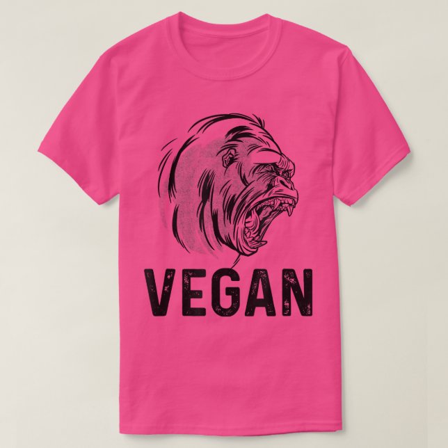 Vegan Coola Vegetarian Food T Shirt (Design framsida)