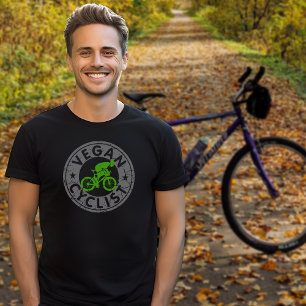 Vegan Cyclist, Fitness T Shirt
