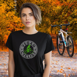 Vegan Cyclist, Fitness T Shirt