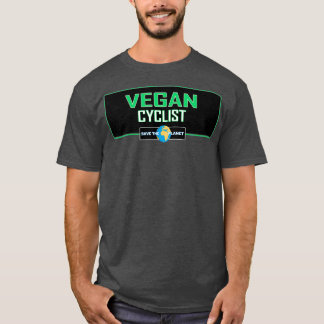 Vegan cyclist t shirt