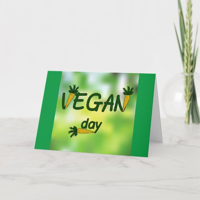 Vegan Day Kort (Skapare uppladdad)