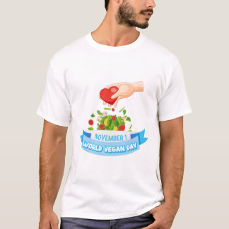 vegan day  t shirt
