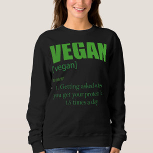 Vegan Definition - kom och fråga var du får dig T Shirt