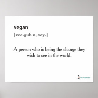 Vegan-definition Poster
