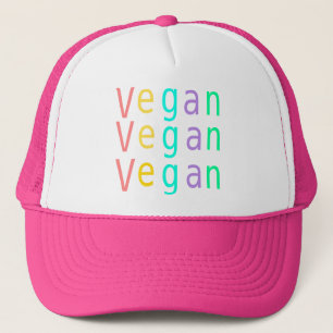 Vegan. djurens rättigheter. truckerkeps. varm keps