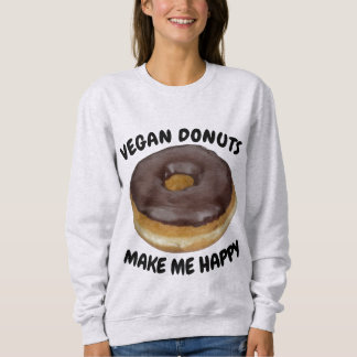 VEGAN DONUTS MAKE ME HAPPY T SHIRT
