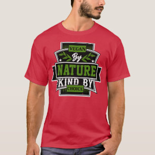 Vegan efter naturtyp efter choklad t shirt