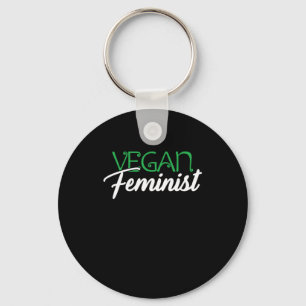Vegan Feminist Feminist Feminism Gift Nyckelring